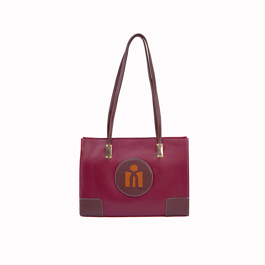 Tea Green Pink Baguci Tote Bag