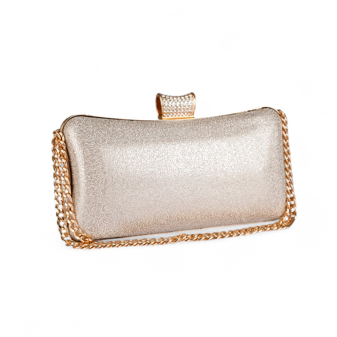 Silver Splash Clutch
