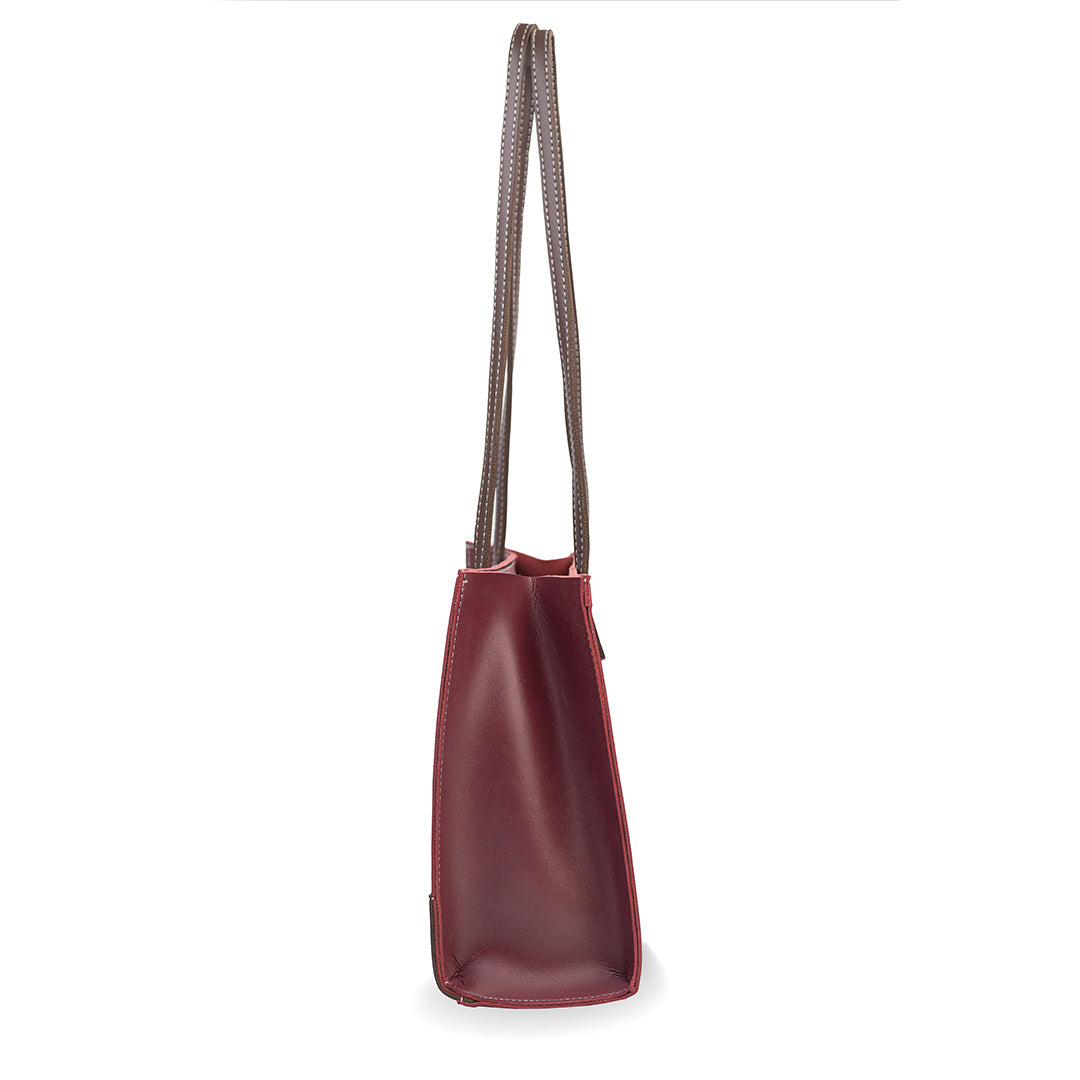 Tea Green Pink Baguci Tote Bag
