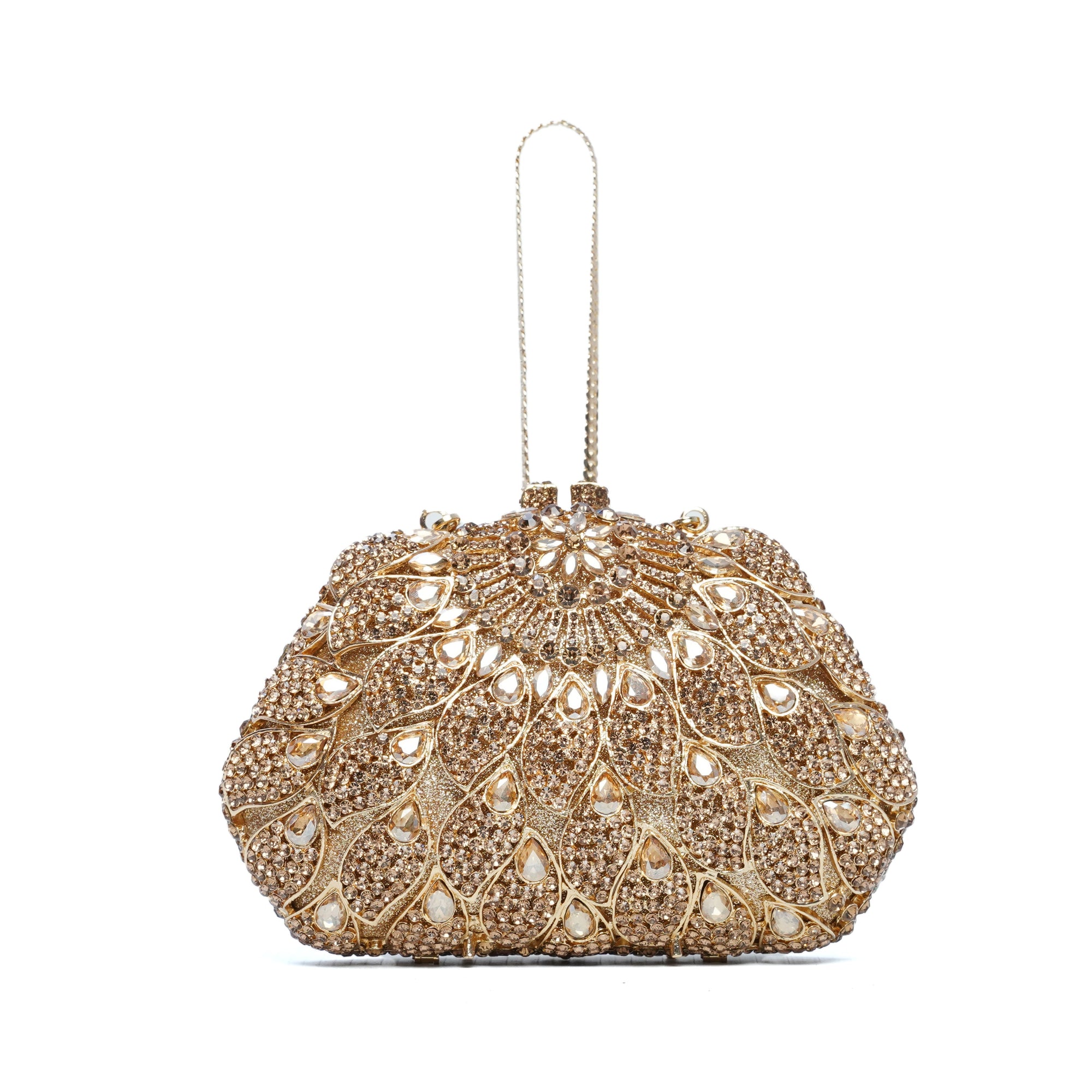 Silver Jasmin Royal Clutch