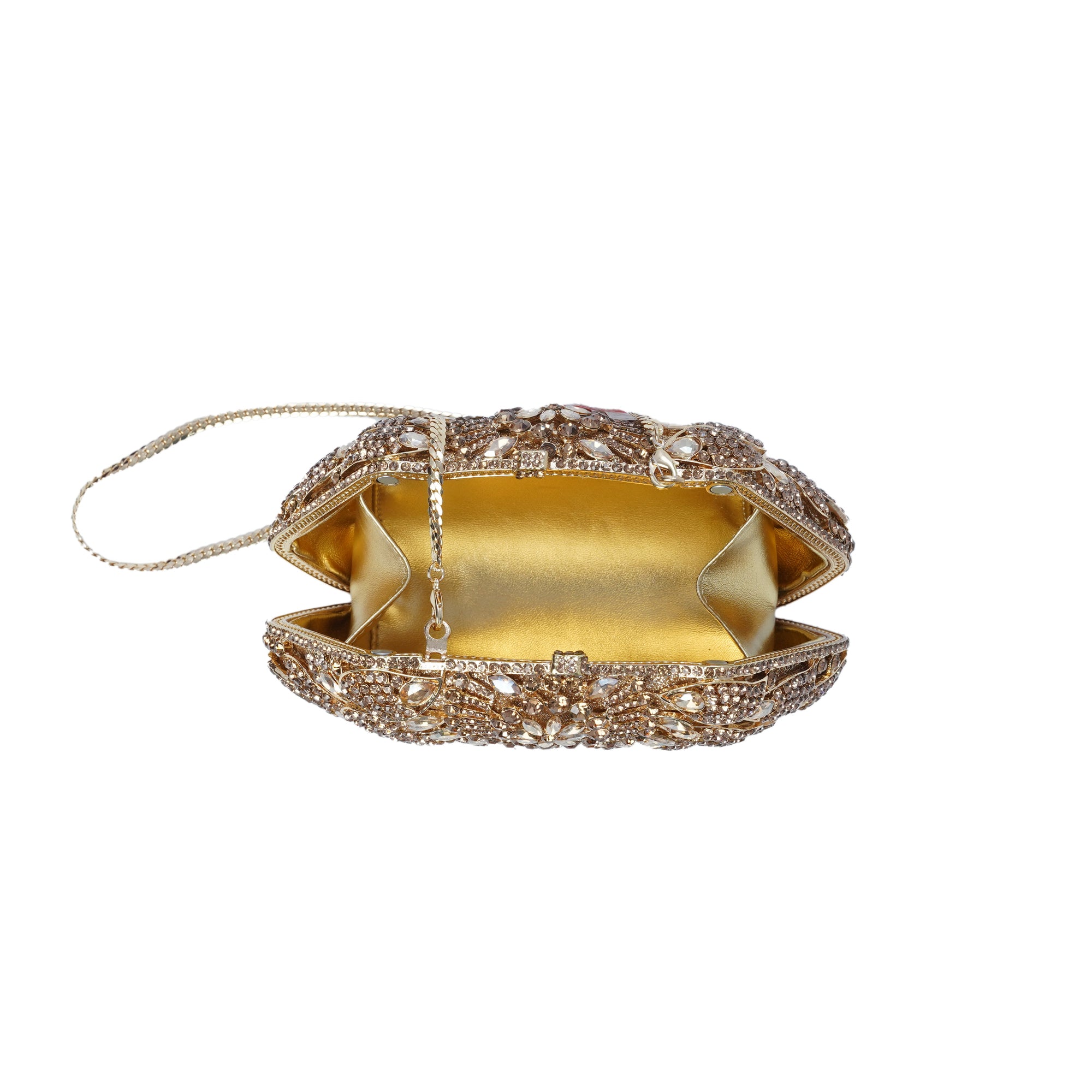Silver Jasmin Royal Clutch