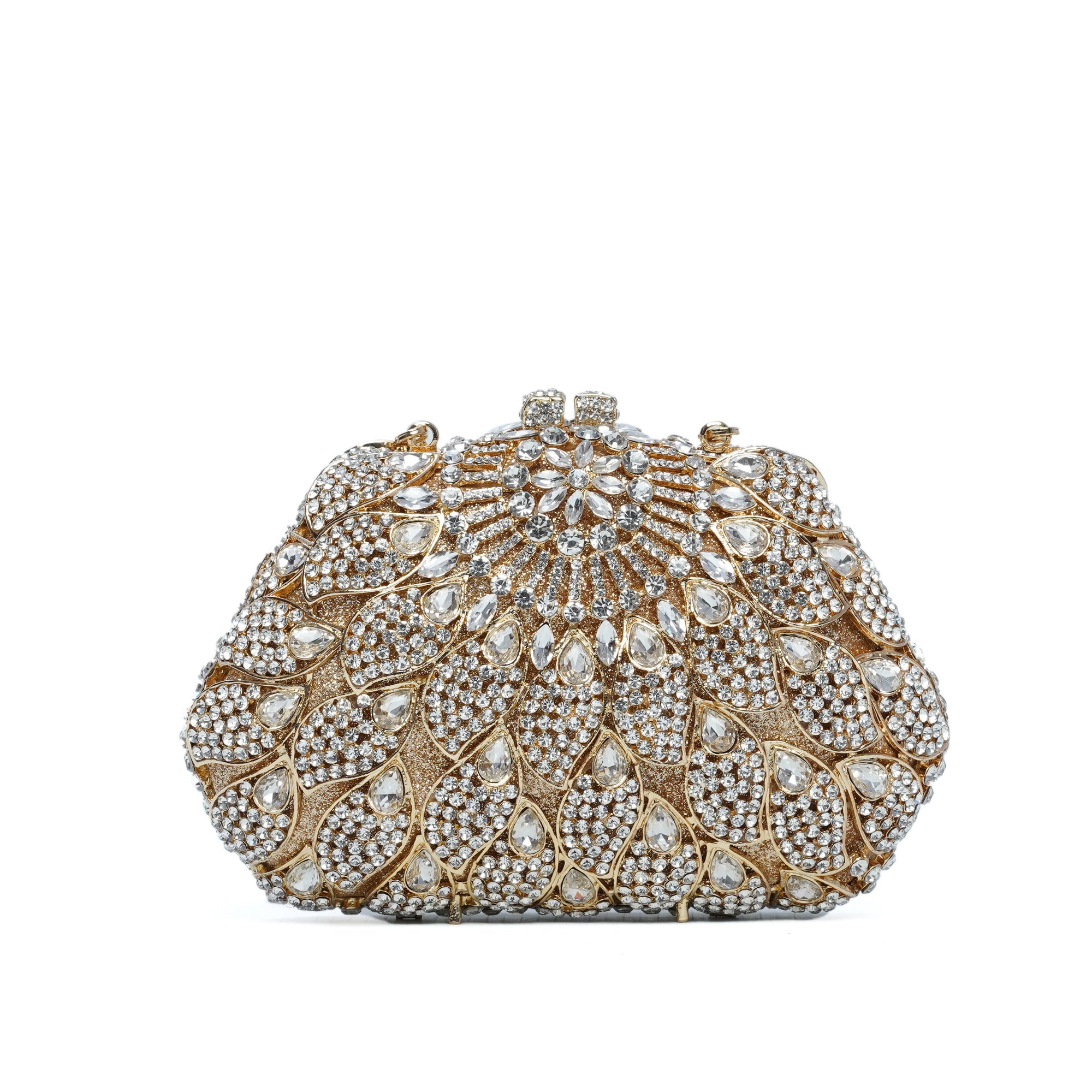 Silver Jasmin Royal Clutch