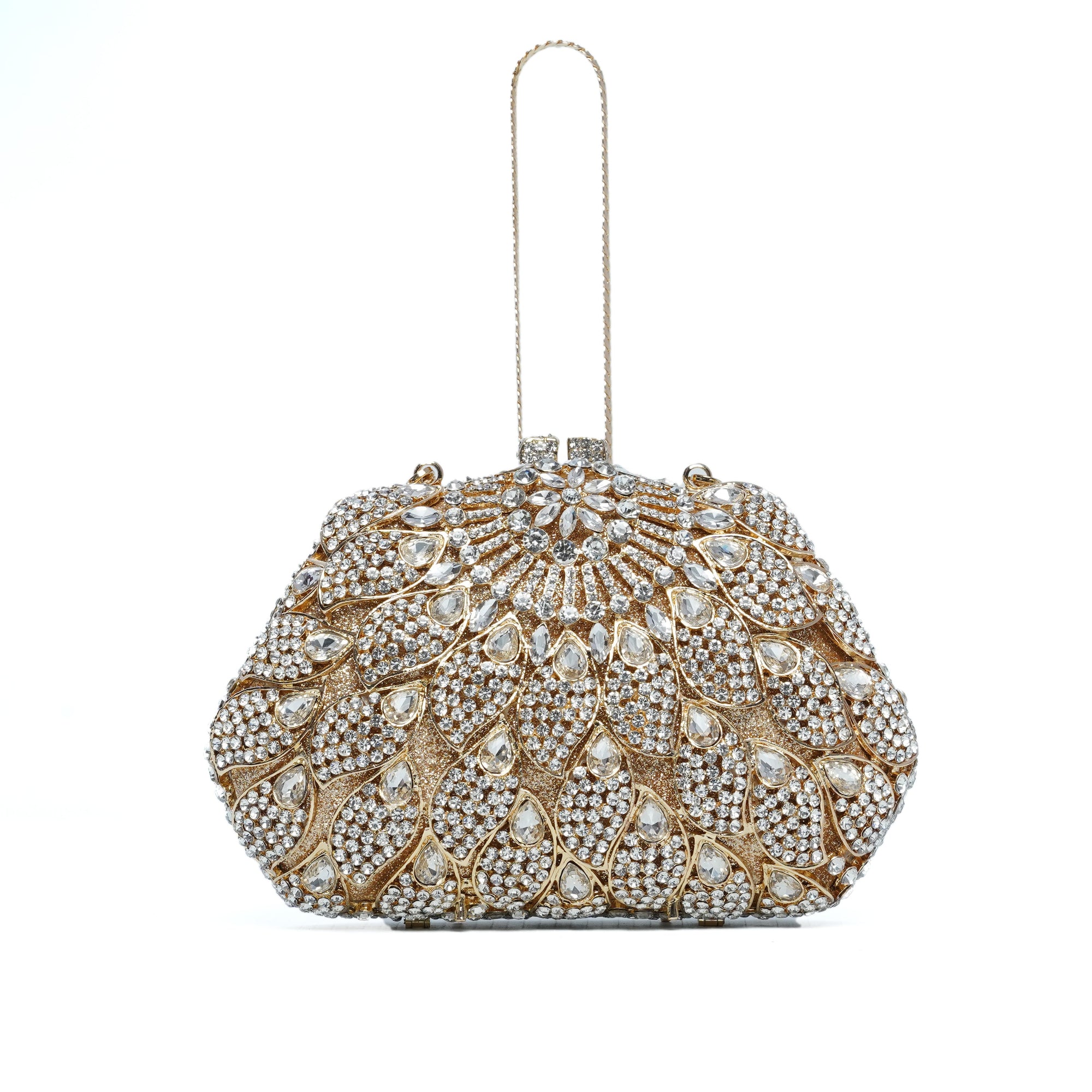 Silver Jasmin Royal Clutch