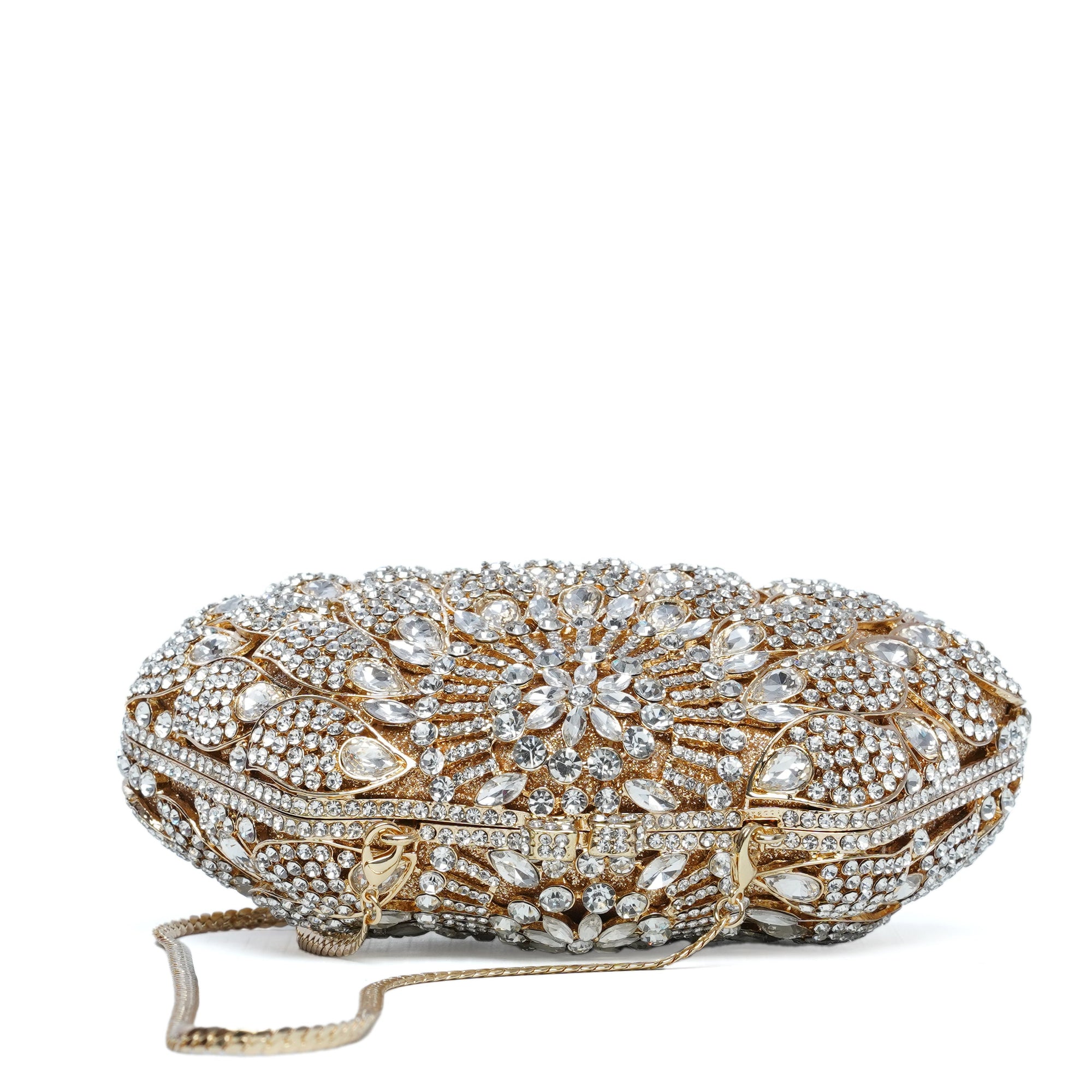 Silver Jasmin Royal Clutch